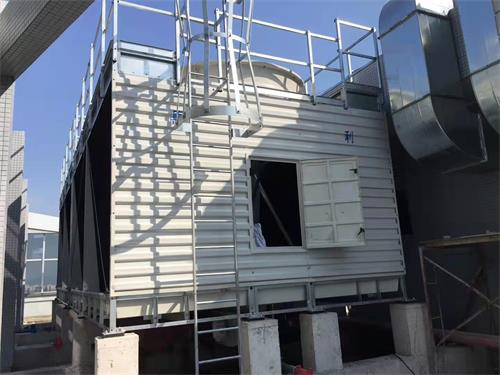 浅析横流式冷却塔运作原理和适用范围(闭式横流冷却塔运行原理图)